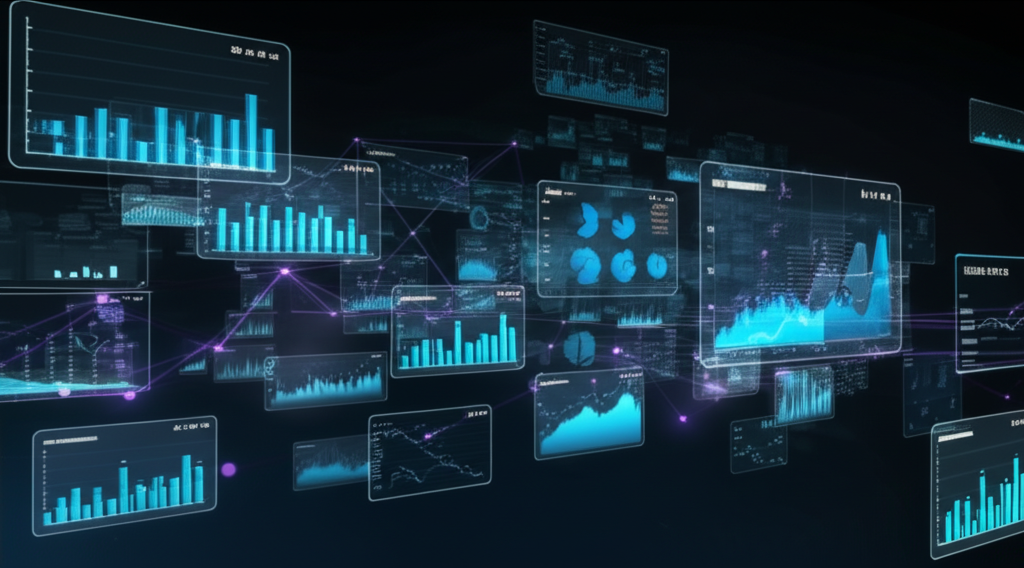 AI-powered data visualization and business analytics